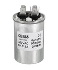 Beefed Up 6uF 450V AC CBB65 Fan Start Capacitor For Air Conditioners And Heat Pumps Circular Run Capacitor For HVAC Condensers