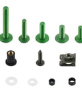 177 Piece Motorcycle Fairing Bolt Kit For YZFR6 YZFR1 YZFR3 YZFR7 With Windshield Screws Fasteners Nuts Clips Washers Replacement Black