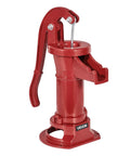 Old School Cast Iron Hand Pitcher Water Pump For Garden And Pond, Antique Manual Well Pump With NPT One And A Quarter Inch Connection