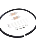 Inline 5/16 Inch Fuel Filter For Mercury Marine Outboards 40-400 HP With 42 Micron Element Includes Fuel Line And Clamps