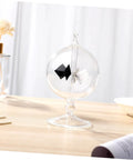Solar Power Crookes Radiometer Glass Windmill Vane Sunlight Energy Meter Toy For Office, Home, School Hands On Science Learning Demonstration Tool Kit