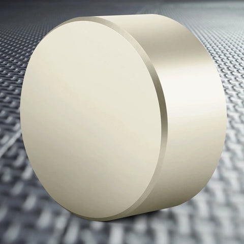 FINDMAG neodymium magnet disc, 40x20 mm, cream-colored, single piece