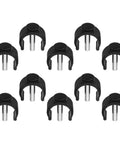 Ten Pack C Clamp Locking Clips For Walking Sticks And Crutches Replacement Pins Heavy Duty ABS Steel Universal Fit