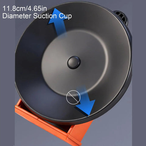 Pro Grade Floor Suction Cup Tool For Tile And Plank Installations No Slip Strong Vacuum Adhesion close-up view showing size and design