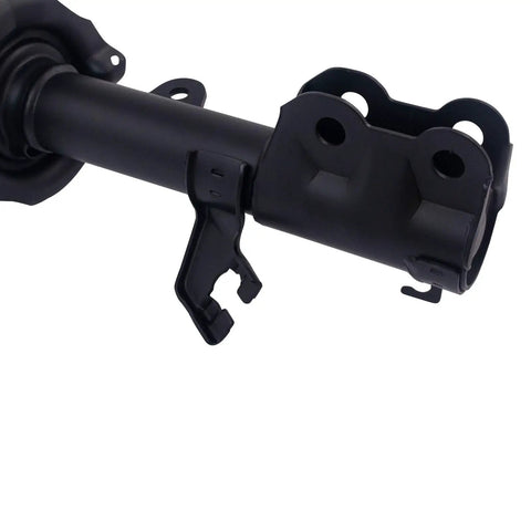 Front Steering And Suspension Kit With Two Front Inner And Outer Tie Rods Two Front Lower Control Arms With Ball Joints Strut And Spring Assemblies And Sway Bar Links For 2012 To 2019 Nissan Versa And 2014 To 2019 Versa Note black strut assembly