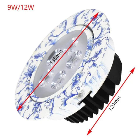 10 Pack Ultra Slim Aluminum Led Recessed Downlights With Baffle Trim Anti Glare setup, 12W white lights with decorative design.