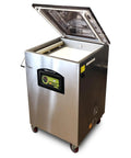 Heavy Hitter Chamber Vacuum Sealer With Rock Solid 1.5 Hp Rotary Oil Pump built tough stainless steel design for commercial chefs.