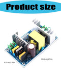 Switching Power Regulator Module With Over Current And Short Circuit Protection For 180W 36V Industrial Use Great For Pro Shops Makers And Small Equipment In Tight Spaces With Stable Efficient Power, 11.48 x 6.55 cm board
