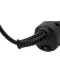 Close-up of the variable speed control on the handle of the Heavy Duty Brushless Angle Grinder With 125Mm Disc And Variable Speed Controls Up To 11000Rpm.