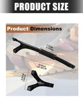 Dimensions of Rubber Push Stick With Hold Down Clamp Set For Woodworking Slip Grip