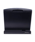 Top Shelf 19 Inch Rack Mount Kvm Console With 17 Inch Tft Display showing the back view with VGA USB inputs.