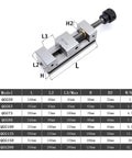 Professional Grade Right Angle Vise For CNC Milling Machines Boasting Dead Accurate Alignment secure holding power with precise dimensions.