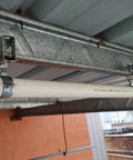 8 Pack Conduit Hangers With Beam Clamp And Pipe Support Bracket For I Beam Installation, 2 Inch Cable Clamps, overhead install