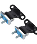 Beefy Tailgate Hinge Kit For 2019-2023 Dodge Ram Rear Door Replacement, heavy-duty steel hinges with bolts.