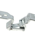 Heavy Duty Chrome Door Hinges Set For Ford Transit Connect 2010 To 2013 showing a durable metal hinge for smooth operation.