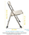 Side view of One-Piece Shower Chair With Back Adjustable Bath Chair For Seniors And Disabled Non-Slip White Supports Up To 330 Lbs Easy Tool-Free Assembly Durable Stainless Steel.