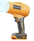 Cordless Leaf And Dust Blower With 20V Battery Compatibility Brushless Jet Fan Powerhouse Handheld Air Blower in yellow