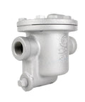 Heavy Duty Steam Pipeline Drain Valve AK 1H DN20, close-up of industrial use valve with visible threads and metallic finish
