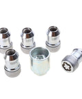 Heavy Duty Wheel Locking Lug Nut Kit For Auto Techs And Adventure Buffs M14x1.5 Anti-Theft Security Bolt Set With Easy Install Design To Keep Your Wheels Locked Tight And Safe On Any Trail Or Highway Drive, chrome steel lug nuts