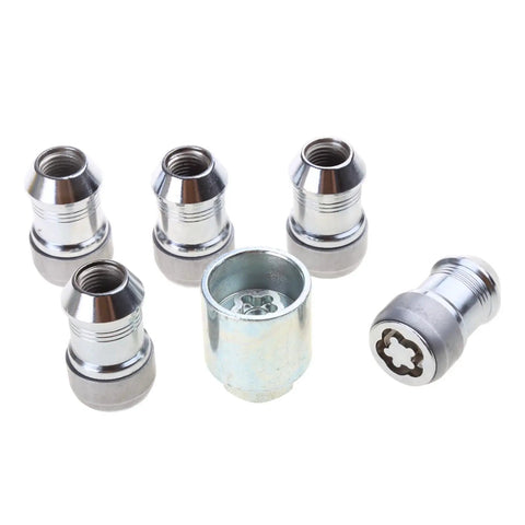 Heavy Duty Wheel Locking Lug Nut Kit For Auto Techs And Adventure Buffs M14x1.5 Anti-Theft Security Bolt Set With Easy Install Design To Keep Your Wheels Locked Tight And Safe On Any Trail Or Highway Drive, chrome steel lug nuts
