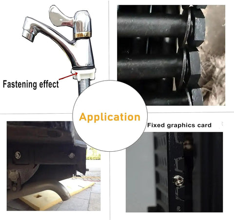 Applications of Heavy Duty Carbon Steel Flat Washer Black Oxide 8.8 Grade for plumbing and automotive uses