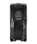 Tough As Nails Walkie Talkie Housing Case For NX340 And NX240 Two Way Radio Replacement Shell, black rear view