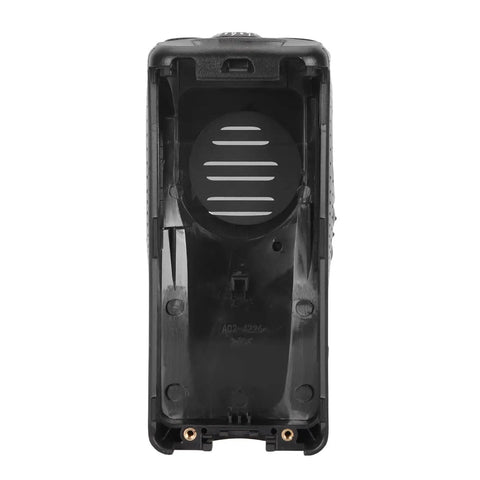 Tough As Nails Walkie Talkie Housing Case For NX340 And NX240 Two Way Radio Replacement Shell, black rear view