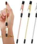 Three Pack Bracelet Clasp Helper Tools Stainless Steel Quick Release Fastening Kit for easy bracelet fastening