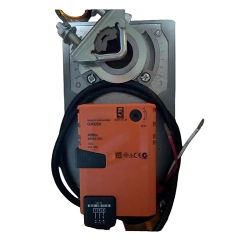 High Speed Damper Actuator Gmu24 Electric Motorized Zoned HVAC Airflow Control Rotary Module, detailed view showing components.
