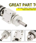 Sturdy Metal Unpowered Spindle Assembly For Drill Chuck And Table Saw DIY Projects Heavy Duty Replacement Part, 1.5-10mm