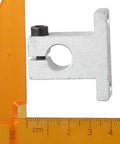 SK10 Linear Rail Kit With 10mm Shaft Support And Aluminum Frame Polished Rod Holder For Smooth Movement And High Precision Vertical Axis Guidance In CNC Machines And 3D Printers For DIY Makers, aluminum shaft clamp