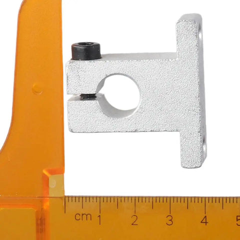 SK10 Linear Rail Kit With 10mm Shaft Support And Aluminum Frame Polished Rod Holder For Smooth Movement And High Precision Vertical Axis Guidance In CNC Machines And 3D Printers For DIY Makers, aluminum shaft clamp