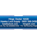 HA3D Notched Ball Bearing Hinge Repair Tool For 5x5 Commercial Hinges Quick 30 Second Fix Two Way Use Made In USA