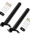 Heavy Duty Extension Mounting Arm For Solar Street Lights Outdoor Light Fixture Bracket For Wall Fence Tree Yard Barn Poles