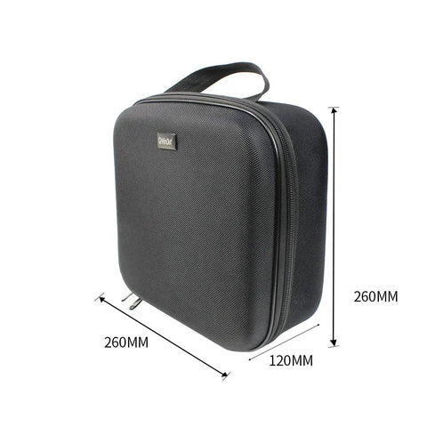 AT9S 10CH 2.4G Radio Transmitter case, 260mm x 120mm, black with handle for handy carry
