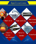 Applications of Hot Wire Foam Cutter Wire 50 Meter Long 0.5 Millimeter Diameter Heavy Duty Electric Wire in various industrial settings