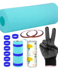 Heavy Duty Sublimation Silicone Wraps For 20 Oz Skinny Tumblers Paired With Heat Press Transfer Tapes Reusable Silicone Rings And Durable Gloves display.