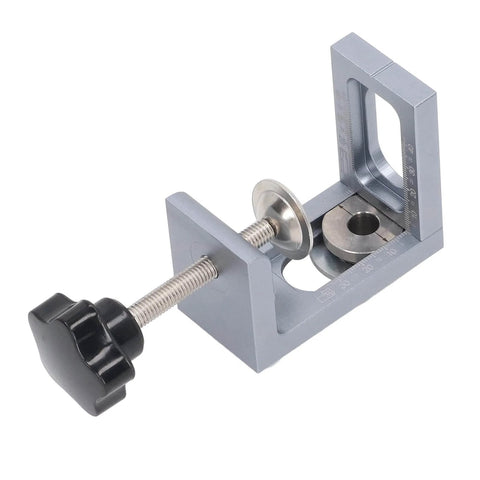 Adjustable Drill Guide For Woodworking Pro Grade Dowel Drilling Jig Durable 6061 Aluminum Positioning Tool with clamp knob
