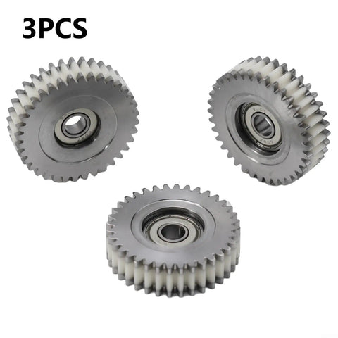 Three Pack Ebike Gear Set With Bearings 36T Nylon And Steel Planetary Gears for 250W and 500W Motors Easy Quick Swap Replacement Kit