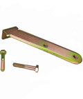 Heavy Duty Brass Brake Proportioning Valve For Disc Front And Drum Rear Setup Mount Bracket And Connector Kit compatible mount bracket with screws.