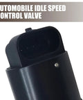 Idle Speed Control Valve For Throttle Stepper Motor, 4 Pin Adjustable Airflow Idle Air Control Valve, Black Component