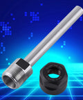 Collet Chuck Holder With Straight Shank For CNC Milling And Lathe Tooling Heavy Duty Clamp High Rigidity Metal Construction