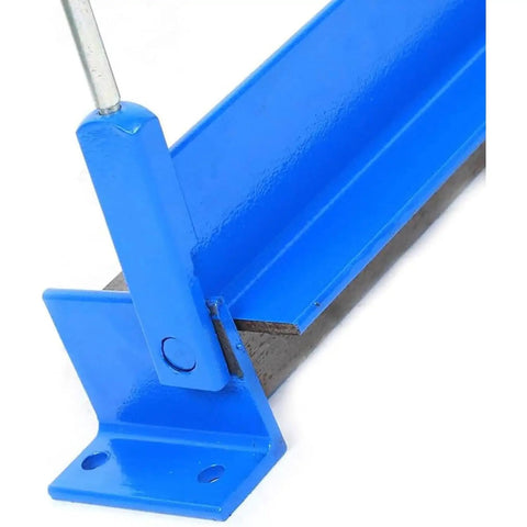 Heavy Duty 760mm Sheet Metal Brake, Adjustable 0 To 90 Degree Steel Bender, Built Tough Bending Machine For Up To 1.2mm Thickness, Shop Ready Workbench Tool That Gets The Job Done Right