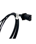 Close-up of Tachometer Harness Kit For Mercury Mariner Outboard Controls with 5 Pin Connector and 4 Foot Cable Length 1.3 Meters
