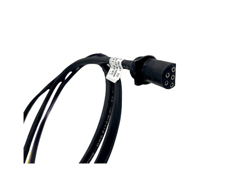 Close-up of Tachometer Harness Kit For Mercury Mariner Outboard Controls with 5 Pin Connector and 4 Foot Cable Length 1.3 Meters