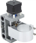 Z Axis Spindle Motor Mount For 3018 Router, 52mm Aluminum Mounting Bracket, Rock Solid Holder, side view showing details