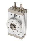 180 Degree Rotary Pneumatic Cylinder Double Acting Pendular Actuator MSQB30A 30mm Alloy Steel Construction front view