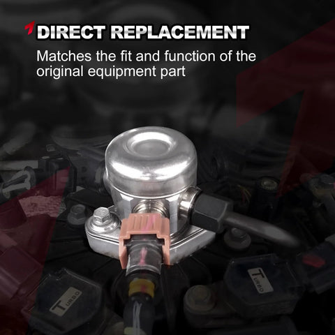 High Pressure Fuel Pump For Buick Lacrosse Verano Regal Chevy Equinox GMC Terrain Malibu Impala Captiva Sport 2.4L Includes Seal Gasket And Bolt EP1028 Ready To Rebuild Your Fuel System installed view, showing direct replacement functionality.