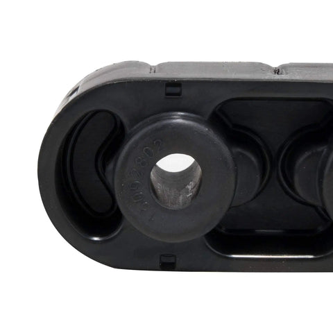 Heavy Duty Exhaust Muffler Hangers Set For Silverado Sierra 1999-2018 And Yukon Tahoe 2000-2018 close-up of single rubber hanger
