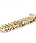 Top Tier Rotary Tool Brass Collet Set 3-Pack Featuring Quick Change Chuck With 0.5 To 3.2mm Range And 4.3mm Shank Adapter For Dremel Style Grinders And Polishers, showing brass collets.